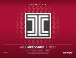 ◆予約◆GOLF 2025 PANINI IMPECCABLE LIV GOLF HOBBY