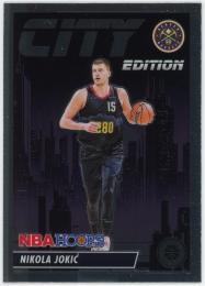 2023-24 Hoops Premium Stock City Edition #13 Nikola Jokic