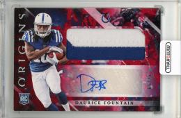 2018 PANINI Origins Daurice Fountain Red #133 Jersey Autographs【41/99】 Indianapolis Colts