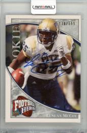 2009 UPPER DECK Heroes LeSean McCoy Autographs Silver #101【170/199】 University of Pittsburgh