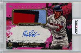 2021 Topps Inception  Brent Rooker Patch Autographs Magenta RC #APCBR 61/75