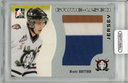 2006 IN THE GAME Heroes & Prospects Series 2  Brett Sutter Game Used Jersey