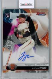 2020 Topps Bowman's Best  Logan Webb Best of '20 Autographs #B20LW ※傷あり