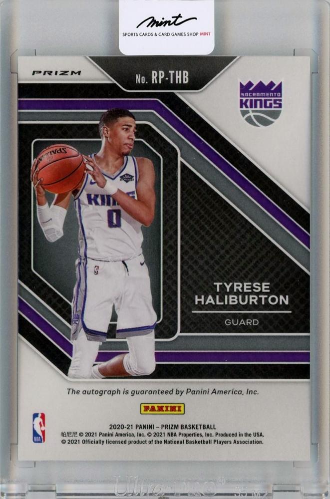 タイリース・ハリバートン　シルバーリフラクター  ルーキーカード ミントモール / MINT 千葉店 / 2020-21 Panini Prizm Tyrese