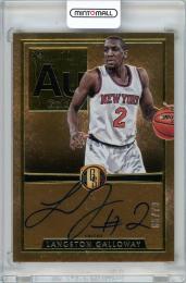 2015-16 PANINI Gold Standard Langston Galloway AU Autograph 79枚限定【65/79】《やや難あり》New York Knicks