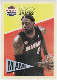 2012-13 Panini Past and Present Variations #7 LeBron James