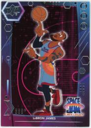 2021 Upper Deck Space Jam A New Legacy #1 LeBron James Cartoon