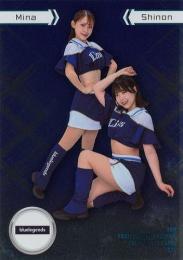 2025 BBM プロ野球チアリーダーカード DANCING HEROINE #SP18 Shinon & Mina(西武/blue legends) インサートカード