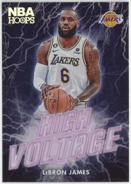 2023-24 Hoops High Voltage #7 LeBron James