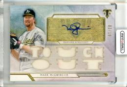 2018 Topps Triple Threads Mark Mcgwire #TTAR-MM2 Autograph Relics【02/18】 Athletics