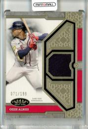 2024 Topps Tier One Ozzie Albies #T1R-OA Relics 【071/199】 Braves