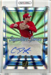 2024 Panini Donruss Cade Doughty #SS-CD Signature Series Autograph Laser Blue Jays