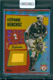 Topps Liverpool FC Team Set 24/25 Stéphane Henchoz Anfield Beat Relics Pink【45/99】