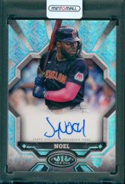 2025 Topps Tier One Baseball Jhonkensy Noel Breakout Autographs Holo Silver Foil【1/10】 Cleveland Guardians