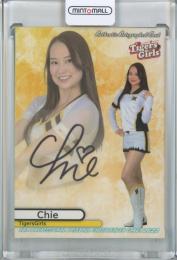 2022 BBM チアリーダーDancing Heroine-舞- 阪神 Chie 直筆サインカード 40/90