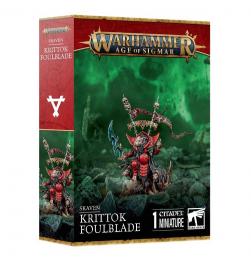 スケイヴン:クリトック・ファウルブレード SKAVEN: KRITTOK FOULBLADE (ウォーハンマー)(WARHAMMER Age Of Sigmar)[90-49]【新品】