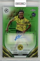 2023-24 TOPPS Crystal Premium UEFA Champions League Paris Brunner Crystal Autographs Green #CAPB【03/99】 Borussia Dortmund