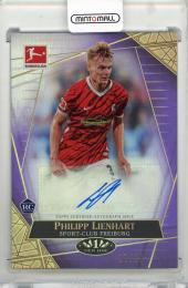 2021-22 TOPPS Tier One Bundesliga Philipp Lienhart The Wall Autographs Purple #TWAPL【07/50】 SC Freiburg