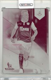 2014-15 TOPPS English Premier League Gold Scott Arfield Printing Plates Magenta #20【1/1】 Burnley