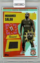 2024-25 TOPPS Liverpool FC Team Set Mohamed Salah Anfield Beat Relic #MRMS【50/99】