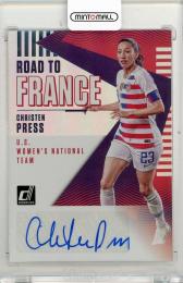 2018-19 PANINI Donruss Christen Press Road to France Autographs #7 USA