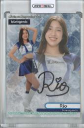 2022 BBM チアリーダーDancing Heroine-舞- 埼玉西武 Rio 直筆サインカード 28/90