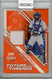 【若干白欠けあり】2021 PANINI Elite Extra Edition  Austin Wells Player Worn/Used Material 170/199