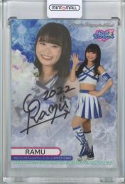 2022 BBM チアリーダーDancing Heroine-舞- 中日 RAMU 直筆サインカード 10/90