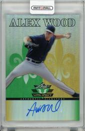 2012 LEAF Valiant  Alex Wood Autograph
