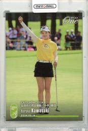 2024 EPOCH-ONE 川﨑春花 #034 CAT Ladies 2024 自身初の完全優勝で今季3勝目【LIMITED EDITION OF 607】