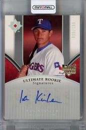 2006 Upper Deck Ultimate Collection  Ian Kinsler Autographs RC #123 ※白かけ、汚れあり 038/180