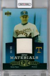 2006 Upper Deck  Nolan Ryan Epic Materials Blue #NR3 ※傷、ヤケあり 98/99