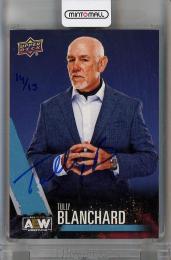 2022 Upper Deck AEW  Tully Blanchard 2021 Upper Deck Buyback Autographs #80 ※白かけあり 14/15