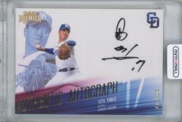 2025 EPOCH 中日ドラゴンズ PREMIER EDITION / 柳裕也 ゴールド版AUTHENTIC AUTOGRAPH直筆サインカード 【20/47】