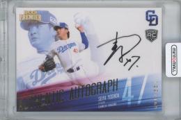 2025 EPOCH 中日ドラゴンズ PREMIER EDITION / 吉田聖弥 ゴールド版AUTHENTIC AUTOGRAPH直筆サインカード 【129/169】