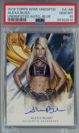 2019 Topps WWE Undisputed Alexa Bliss Undisputed Autographs BLUE #A-AB【13/25】【PSA10】