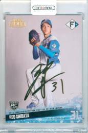 2025 EPOCH 北海道日本ハムファイターズ PREMIER EDITION 柴田獅子 #05 REGULAR FOIL SIGNATURE ゴールド版【98/99】