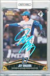 2026 EPOCH 北海道日本ハムファイターズ PREMIER EDITION 大川慈英 #06 REGULAR FOIL SIGNATURE ホログラム版【03/75】