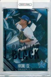 2026 EPOCH NPB プロ野球カード 伊勢大夢 #144 レギュラーパラレル OBSIDIAN BLACK【09/10】 横浜