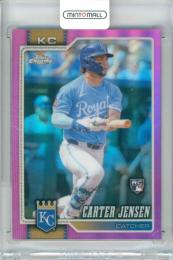 2026 Topps Chrome  Carter Jensen #39 Base Pink Refractor Parallel【093/250】 Royales