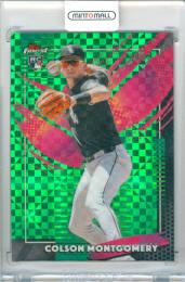 2026 Topps Finest Colson Montgomery #291 Base-Rare Green X-Fractor Parallel【19/99】 White Sox