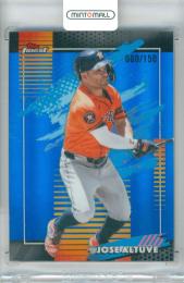 2026 Topps Finest Jose Altuve #112 Base-Uncommon Blue Refractor Parallel【060/150】 Astros