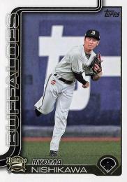 2025 TOPPS NPBプロ野球 #1 西川龍馬(オリックス) レギュラーカード