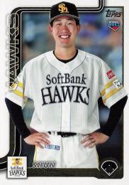 2025 TOPPS NPBプロ野球 #12 安徳駿(ソフトバンク) レギュラーカード RC