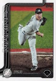 2025 TOPPS NPBプロ野球 #35 西野勇士(ロッテ) レギュラーカード