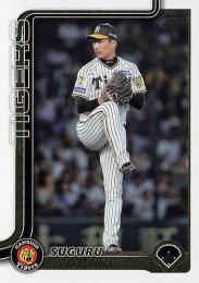 2025 TOPPS NPBプロ野球 #38 岩崎優(阪神) レギュラーカード