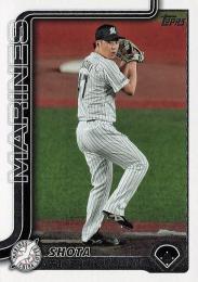 2025 TOPPS NPBプロ野球 #56 鈴木昭汰(ロッテ) レギュラーカード