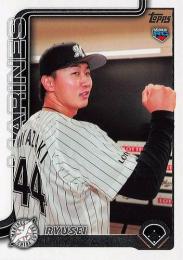 2025 TOPPS NPBプロ野球 #98 宮崎竜成(ロッテ) レギュラーカード RC