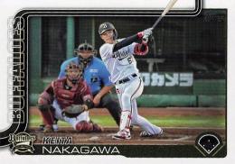 2025 TOPPS NPBプロ野球 #108 中川圭太(オリックス) レギュラーカード