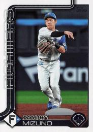 2025 TOPPS NPBプロ野球 #114 水野達稀(日本ハム) レギュラーカード